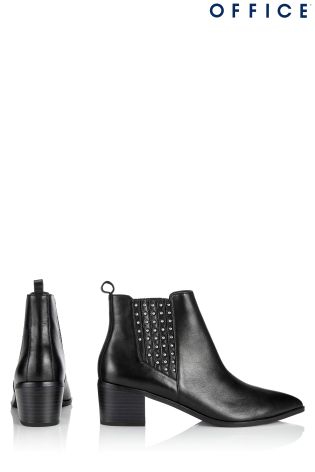 Office Stud Chelsea Boots